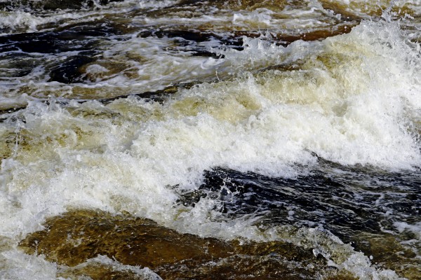 Whitewater Rapids IV by Deb Oppermann
